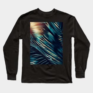 Palm tree laves pattern Long Sleeve T-Shirt